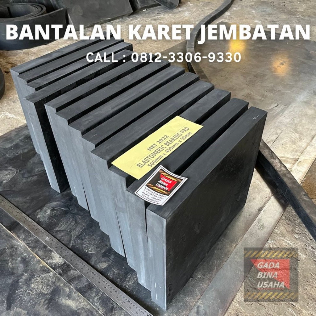 Elastomer Bantalan Jembatan Kota Padang