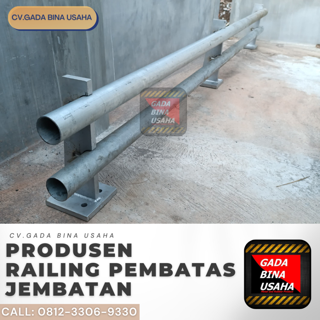Produsen Sandaran Railing Post Baja Cikarang