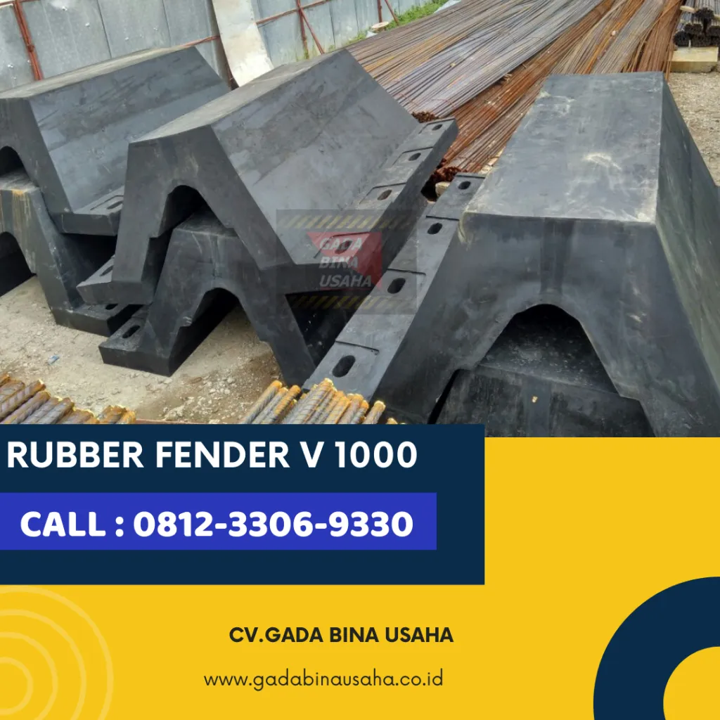 Jual Rubber Fender V 1000 H x 1000L Termurah di Jawa Barat