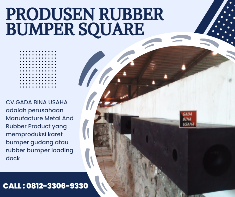 Supplier Rubber Bumper Square Loading Dock Kotabumi