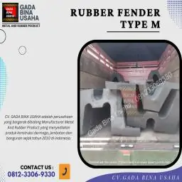 Efisiensi dan Kekuatan Rubber Fender Tipe M untuk Dermaga Modern