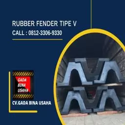TELP : 0812-3306-9330 Jual Karet Fender Type V 200 H x 1500L di Pati