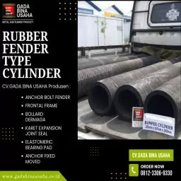 Supplier Rubber Fender Type Cylinder Bontang