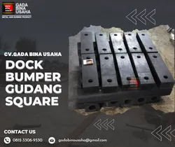 Produsen Dock Bumper Gudang Model Square Surabaya