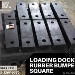 Karet Bumper Square Berkualitas dari CV. Gada Bina Usaha untuk Perlindungan Struktur Gudang