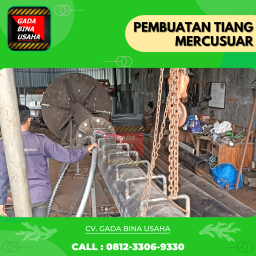 Spesialis Pembuatan Tiang Menara Mercusuar | Gada Bina Usaha
