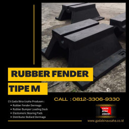 Solusi Perlindungan Dermaga Maksimal dengan Rubber Fender Tipe M dari CV. Gada Bina Usaha